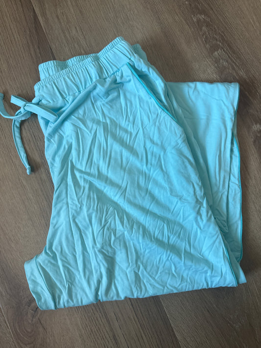 #31 - Sample Sale - Lounge pants with pinstriped side  (Condition GOOD) -  FINAL SALE