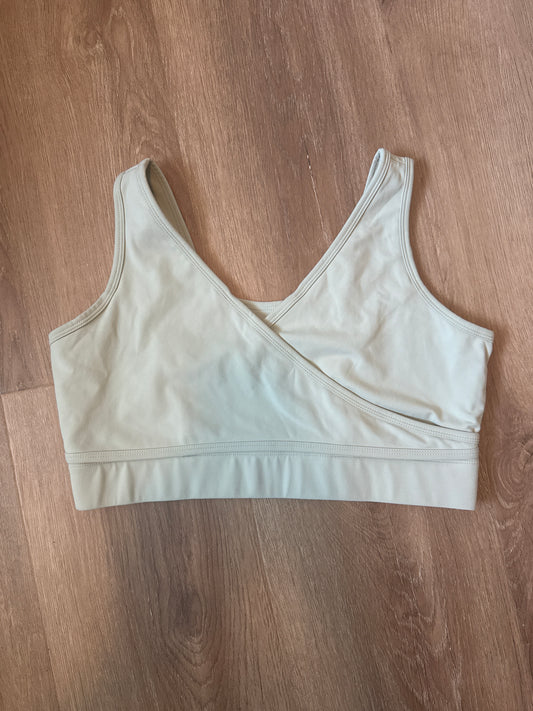 #09 - Sample Sale - Everyday  3.0 Nursing & Pumping Bra (Condition GOOD) - Sage Green - FINAL SALE
