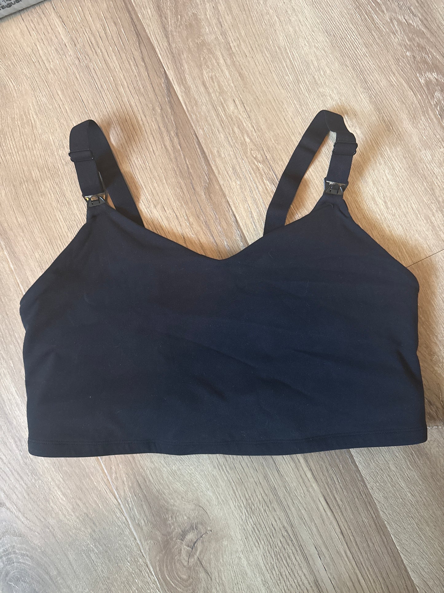#12 - Sample Sale - Cadence Nursing & Pumping Bra (Condition GOOD) - Black - FINAL SALE