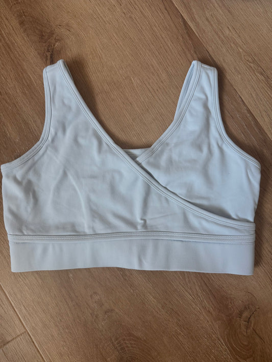#05 - Sample Sale - Everyday  3.0 Nursing & Pumping Bra (Condition FAIR) - Powder Blue- FINAL SALE