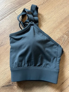 #15 - Sample Sale - Strappy Back Nursing Bra Bra (Condition GOOD) - Black - FINAL SALE